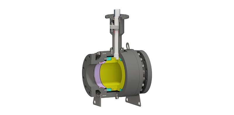 Trunnion Mounted Ball Valve Side Entry – High Temperature